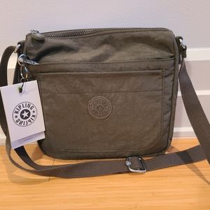 Kipling Crossbody Bag Sabastian Jaded Green
